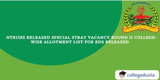 AP NEET Counselling 2024: Special Stray Vacancy Round II College-Wise Allotment List for BDS Released